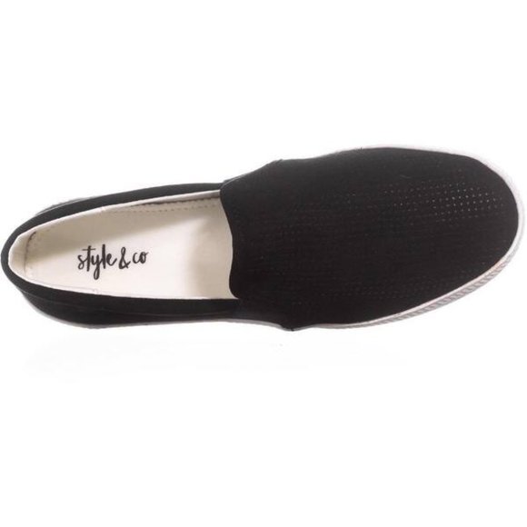 Style & Co. Womens Shoes Louiza Black Sz 5 M - Picture 3 of 5